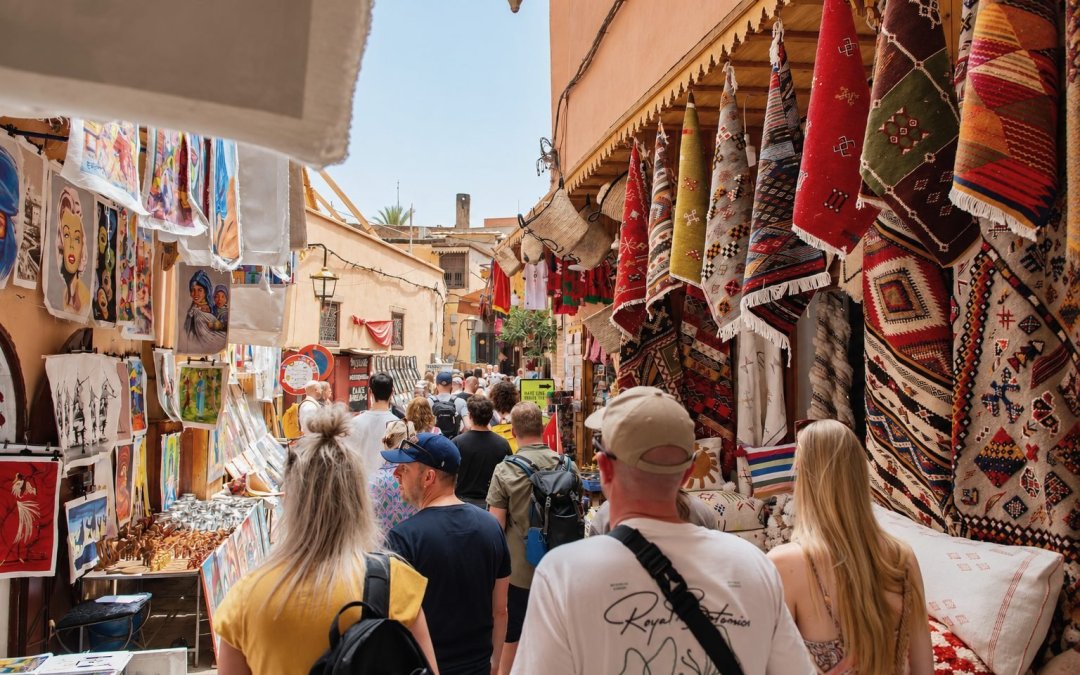 Souks in Marokko.